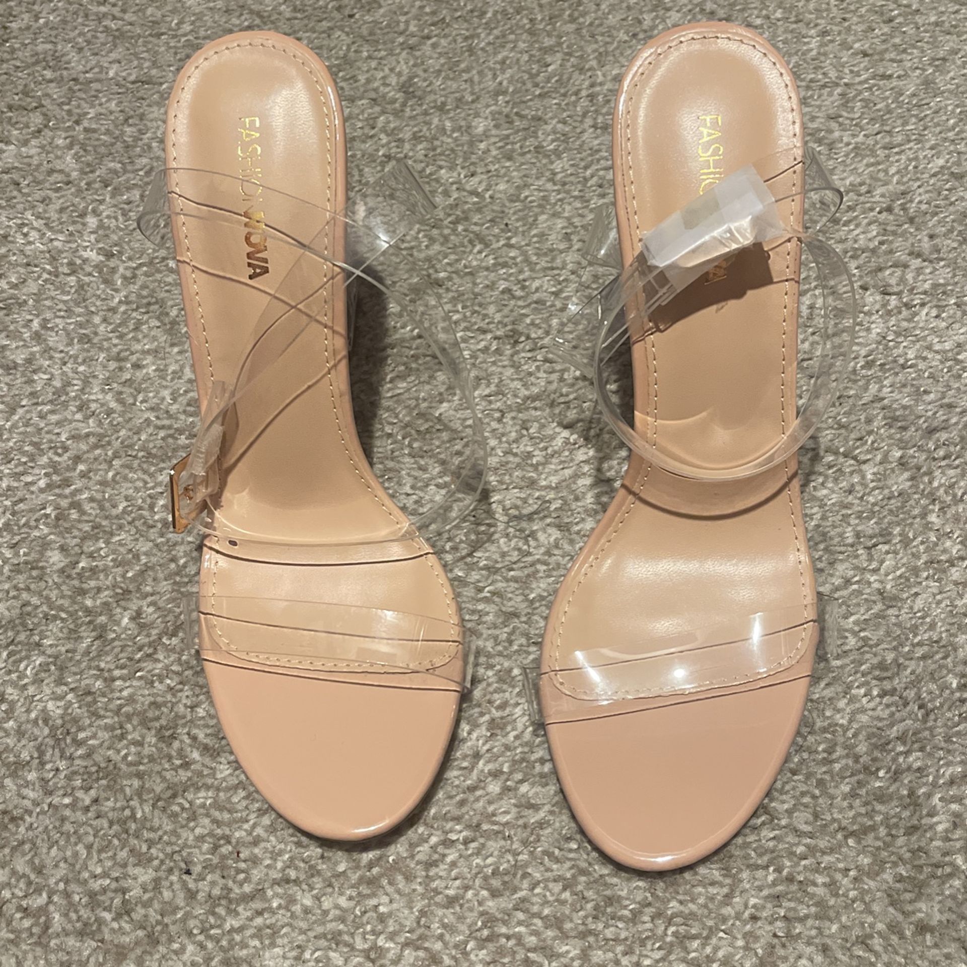 Clear Heels