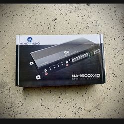 Nemesis Audio 1600 Watts Car Amp 4 Channel NEW