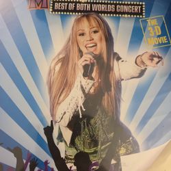 Disney’s HANNAH MONTANA And MILEY CYRUS BEST Of BOTH WORLDS Concert (DVD) NEW!