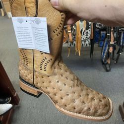 Botas Nuevas Imitación Avestruz 