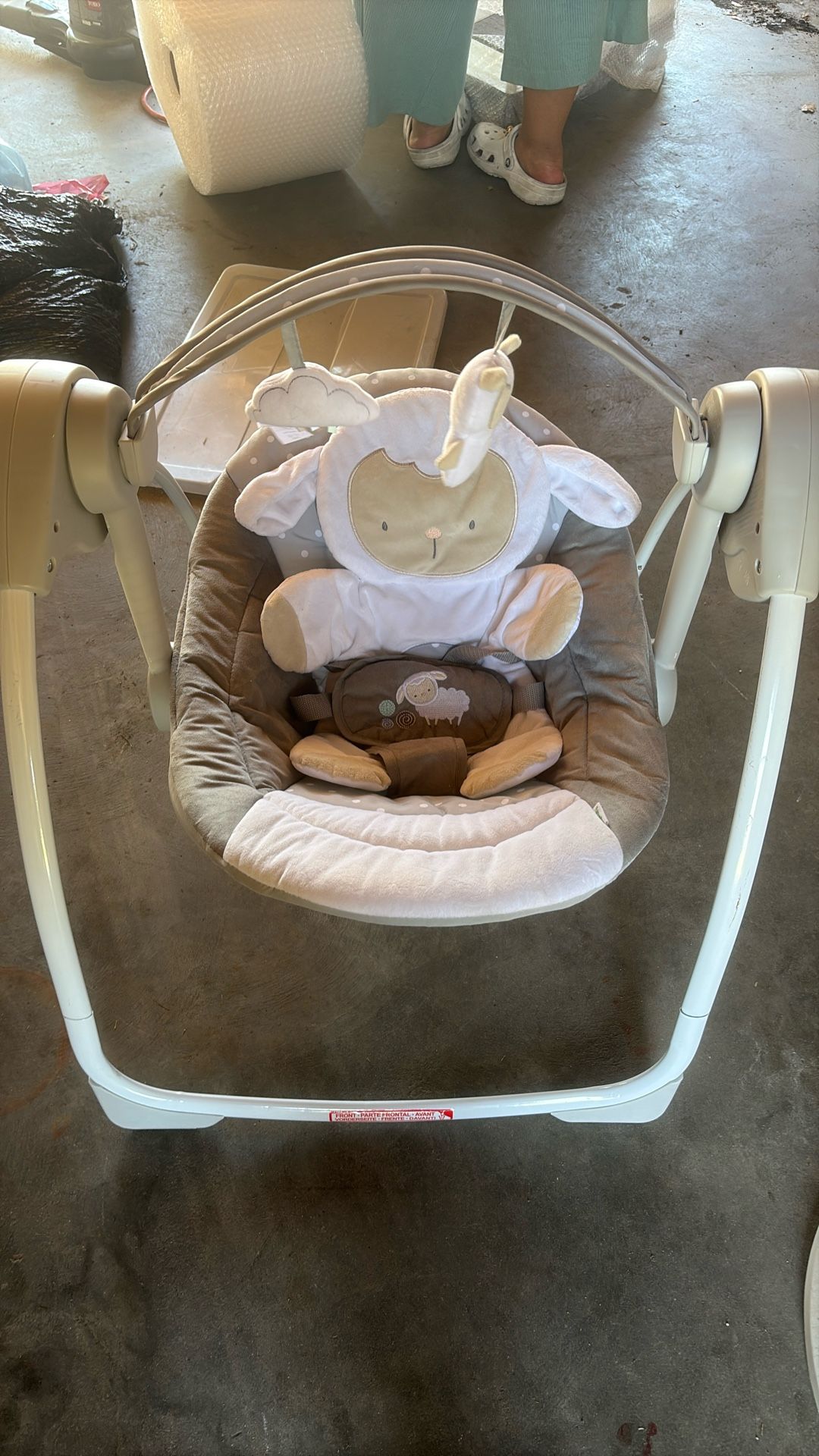 Portable Folding Infant Swing