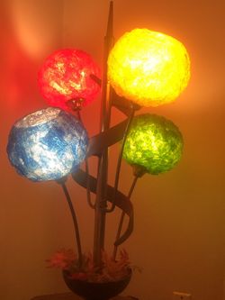 Retro Spaghetti Vintage Art Deco Lamps