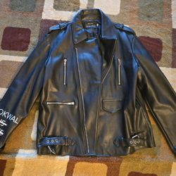 Mint Condition - Norwal Leather Jacket Collection 3 2016 - 2017 MENS SIZE XXL