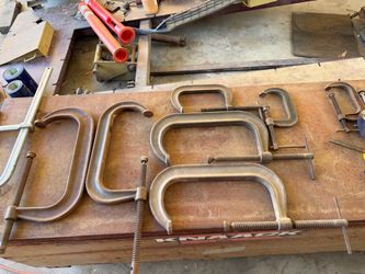 Wilton, Armstrong and Proto drop forged clamps