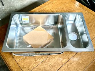 IKEA stainless steel drop in sink