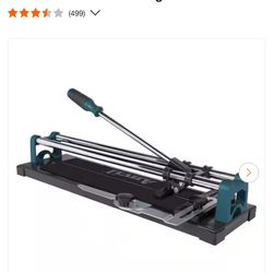 14 in. Ceramic and Porcelain Tile Cutter with 1/2 in. Cutting Wheel
