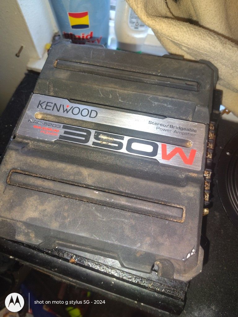 Kenwood Amps