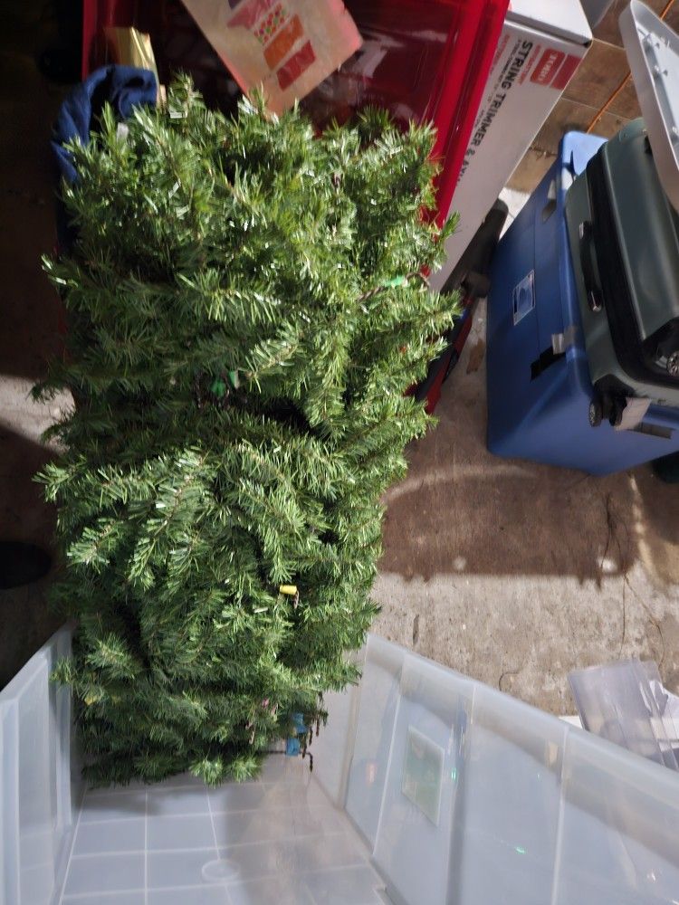 Fake Christmas Tree Parts And Other Fake Greenery Scraps