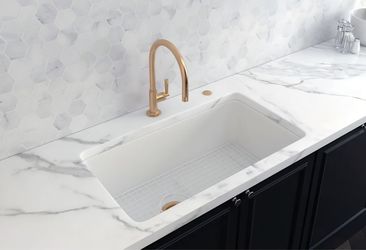Rohl
Allia 34-1/2" Undermount Single Basin Fireclay Kitchen Sink