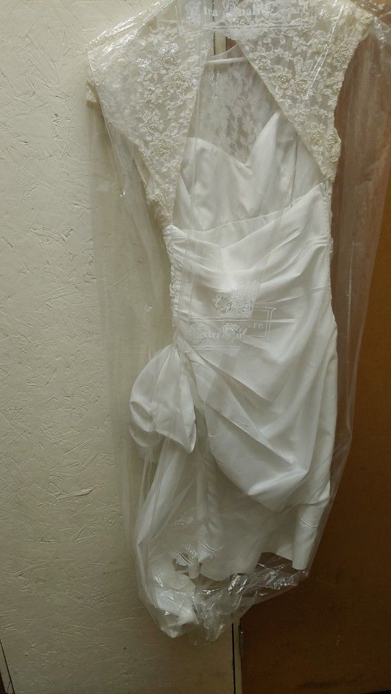 Sz 5/6 Short Sexy Wedding Dress