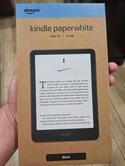 Amazon Kindle Paperwhite Generation 12 16GB (Black)
