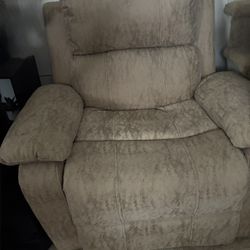 Tan Reclining Chair 