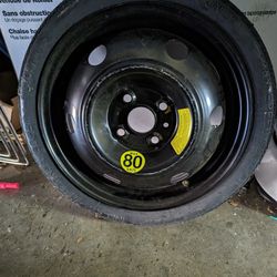 Donut Spare Tire For Compact To Mid-size Sedan