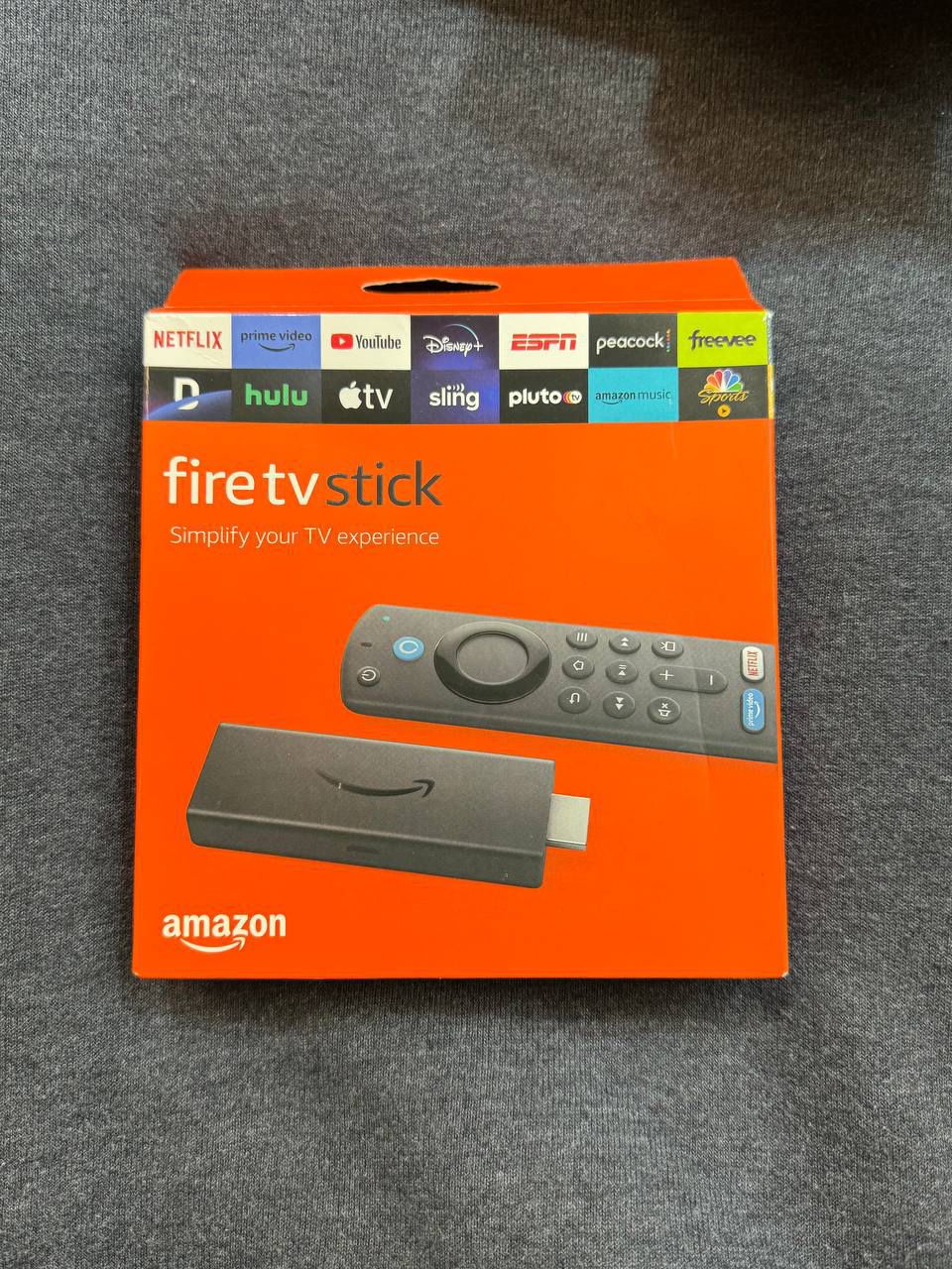 Amazon Fire TV Stick with Alexa Voice Remote with TV Control Buttons New 3rd Gen