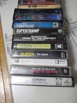 Vintage Cassette Tape Collection Various Artists (message for prices)