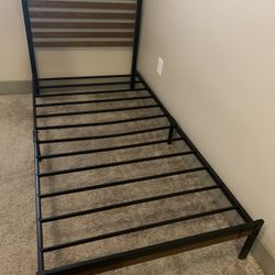 Bed frame And Shelf 