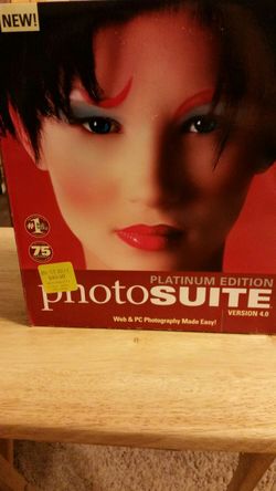 Platinum edition photos suite version 4.0