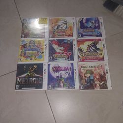 Bundle of 3ds Games. $20 Each