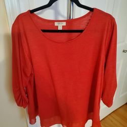 Style & Co Women Top Plus Size 1X