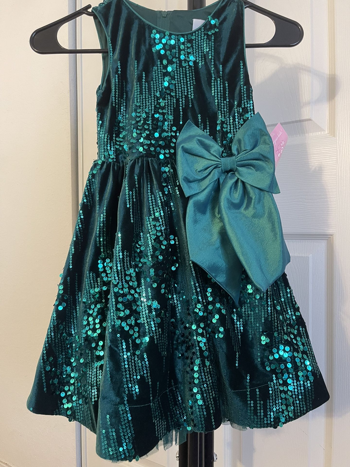 GRACE KARIN Girls Sequin Dress Sleeveless Prom Party Formal Graduations Fancy Tween Girls Dresses Size 5 /6