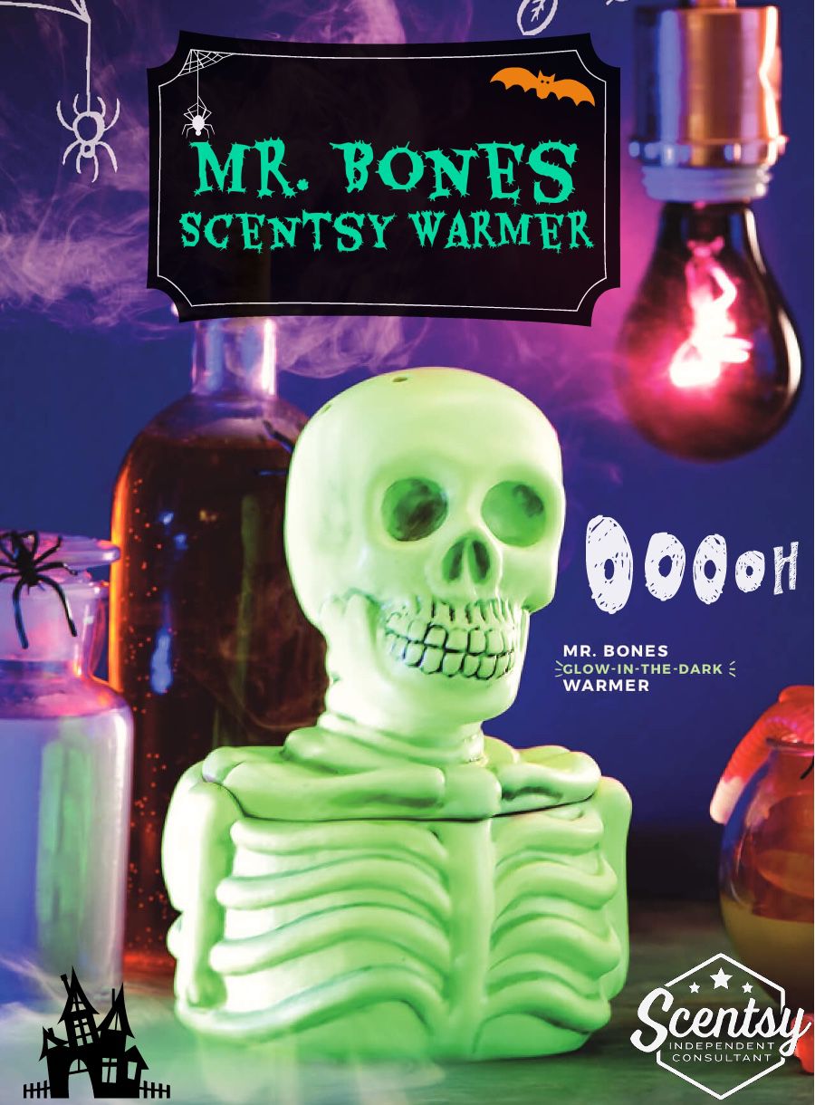 Scentsy Warmer Mr Bones