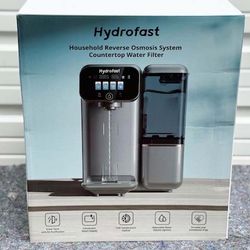  New Hydrofast Cold Water Reverse Osmosis Water Filter Countertop Filtration System