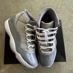 Cool Grey Jordan 11s Size 10.5