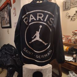 Air Jordan x Paris Saint-Germain PSG Coach Jacket XXL 
