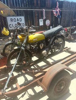 Vintage Bikes and Trailer