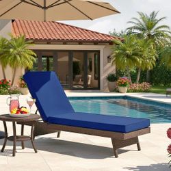 Chaise Lounge Cushion - Navy