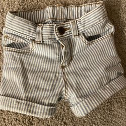 Girls 18-24 Month Striped Shorts