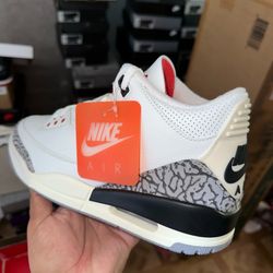 JORDAN 3 WHITE CEMENT / NEW