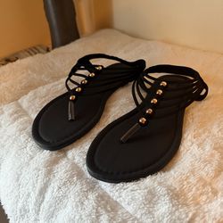 Black Sandals – 100% Brand New, Never Worn, Comfortable & Stylish