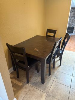 Wooden table