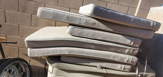 Commercial Lounger Cushions - 27 Wide X 81 Long -- 3 for $50