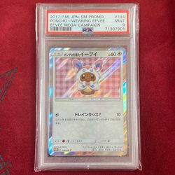 PSA 9 Poncho Eevee