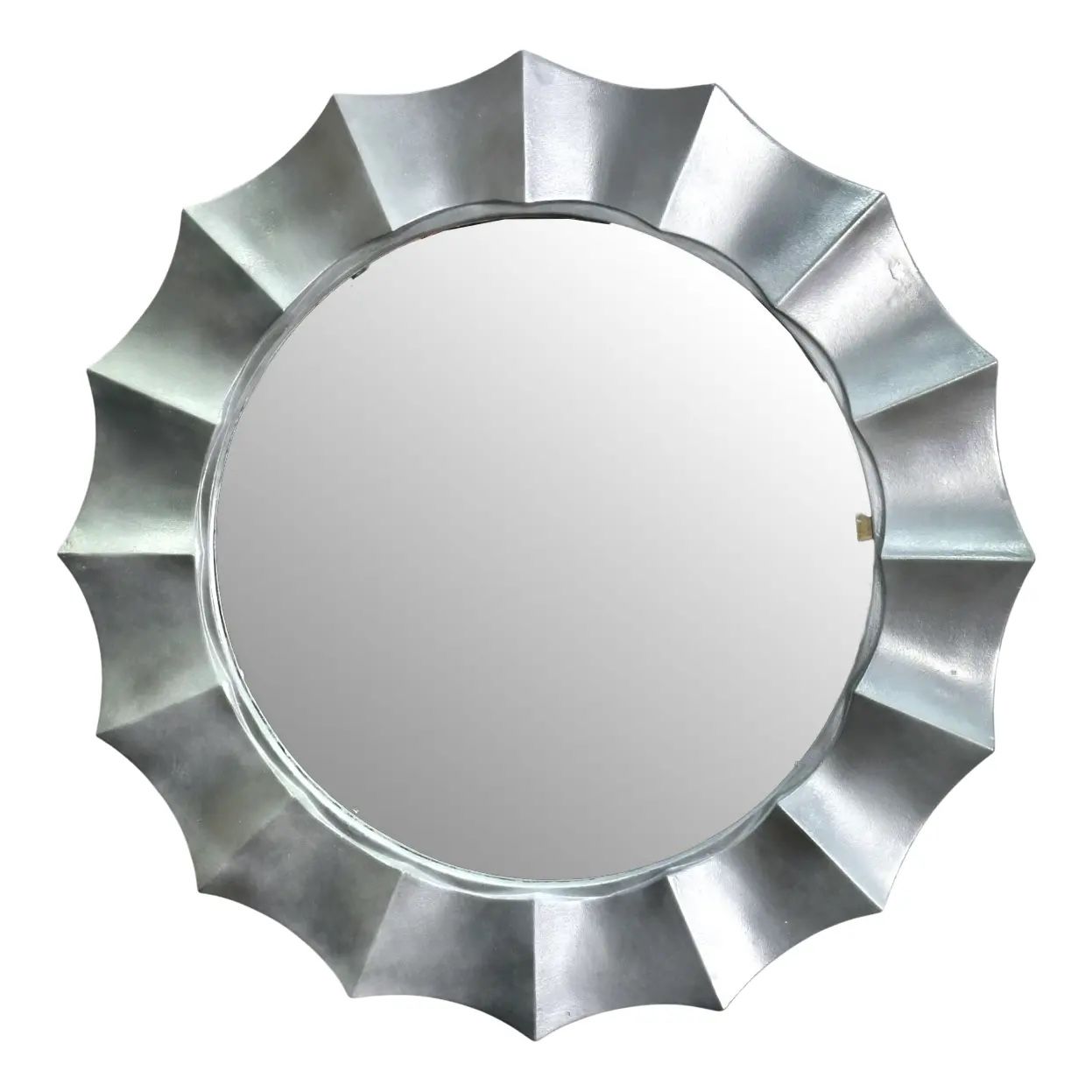 Mid Century Modern Mirror The Corona Sun Mirror by Howard Elliott