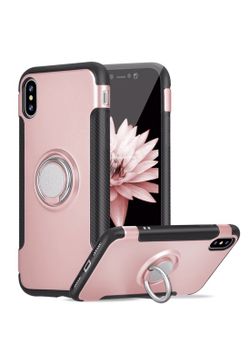 iPhone X Case [rose gold/black]