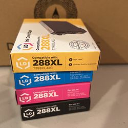 288 Xl LD Manufactured Ink Yellow Cyan Black And Magenta 
