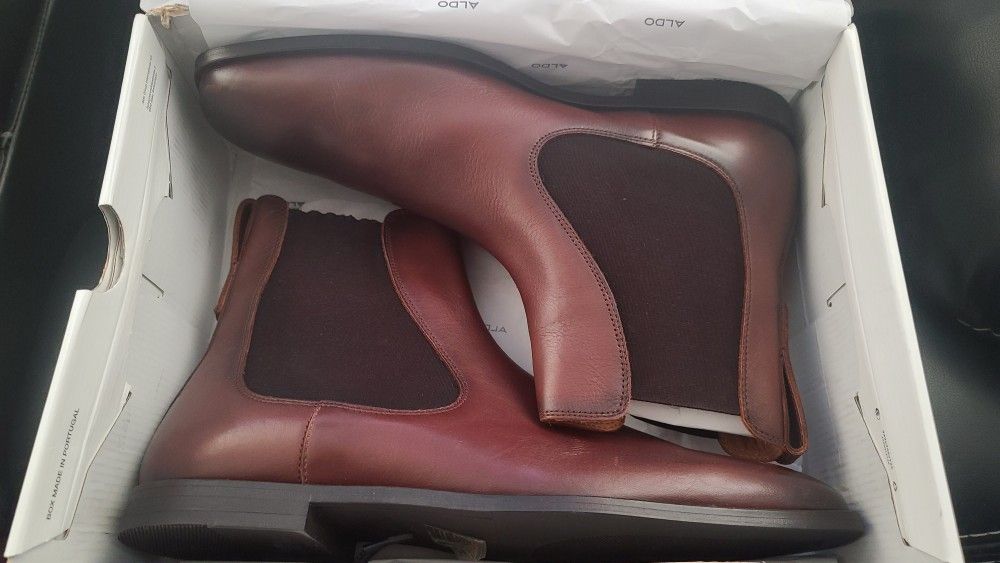 Brand New Brown Chelsea Boots For Sale!
