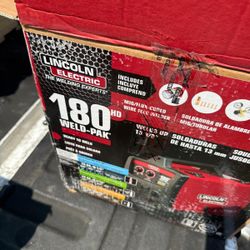 Weld-Pak 180 Amp MIG Flux-Core Wire Feed Welder, 230V, Aluminum Welder with Spool Gun sold separately