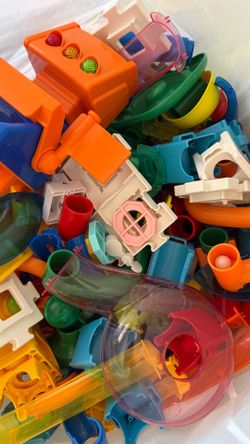Bag of marble run toys -3 in bag