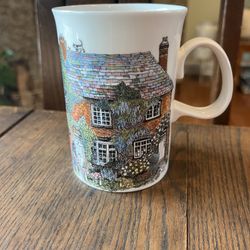 Sue Scullard fine bone China Cottage Mug