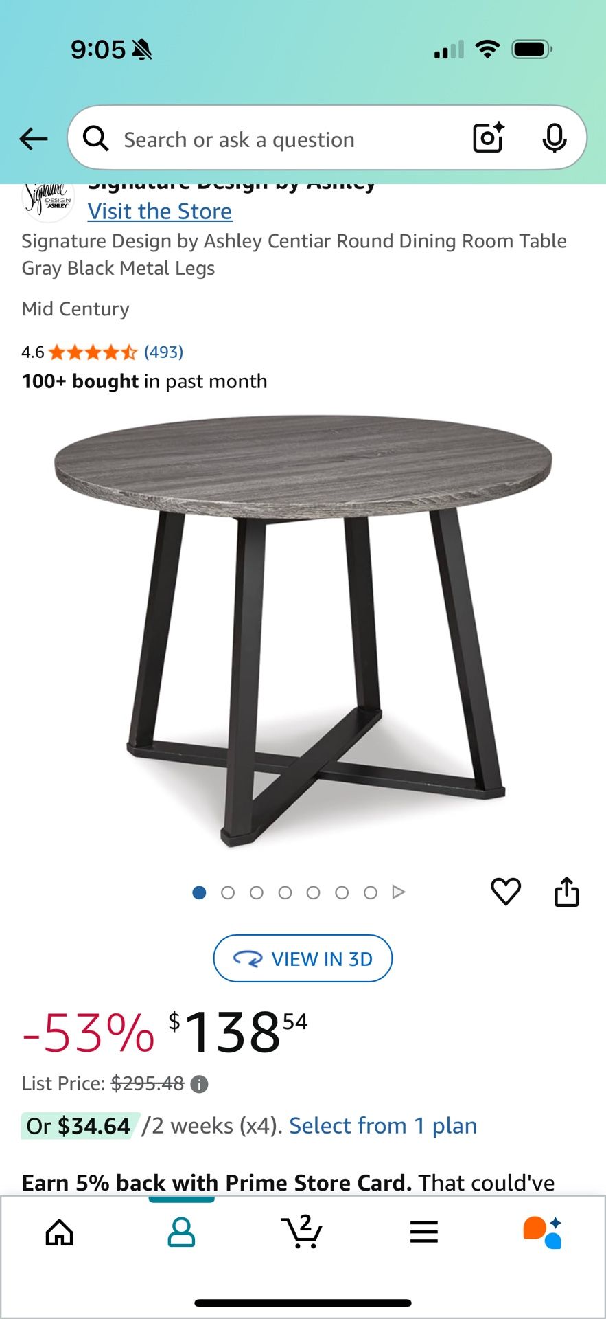 Round Dining Table