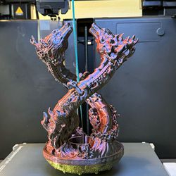 3D printed dragon incense holder