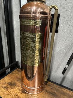 Vintage Fire Extinguisher 