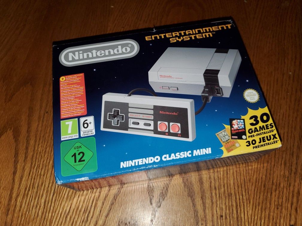 Nintendo Classic Mini. Brand New. Never Opened.