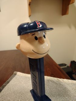 Giant Charlie Brown Boston Red Sox Pez Dispenser