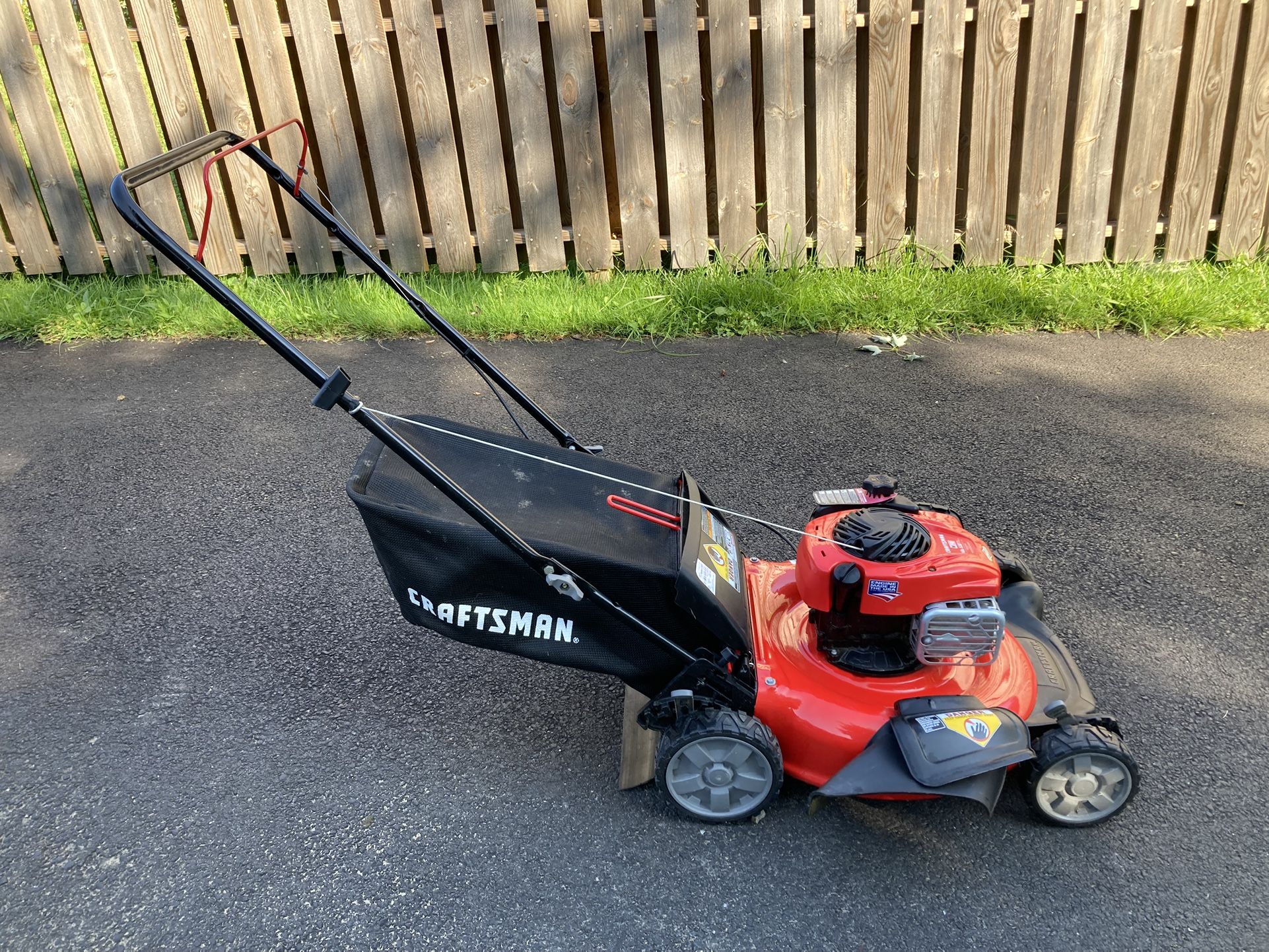 Craftsman 21” Mulcher Bagger Side Discharge Push Mower