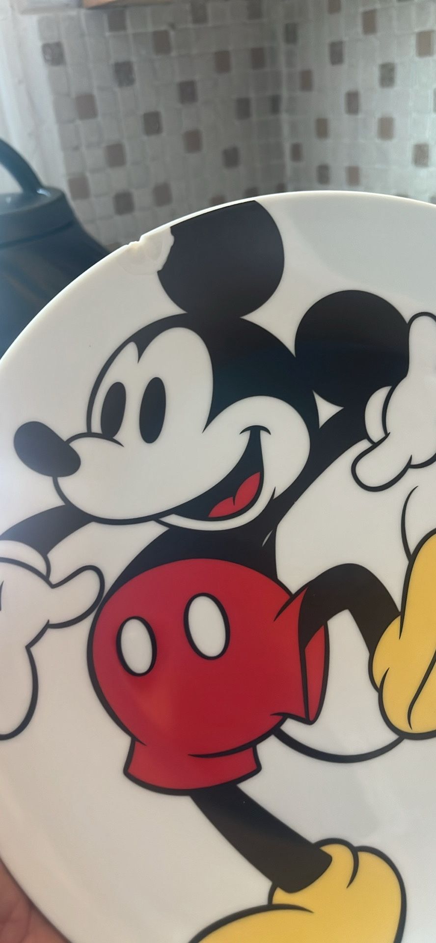 Mickey Mouse Plate Set